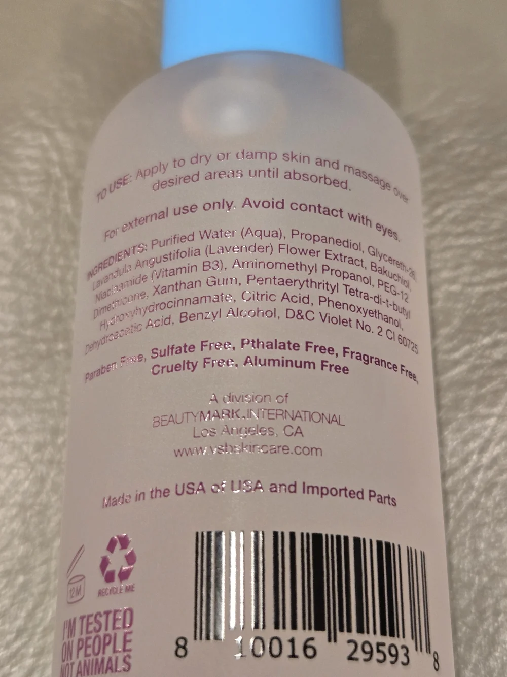 Vitamins and Sea Beauty Overnight Hydration Sleep Mask and Renewing Face Serum
